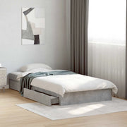 Telaio del letto con storage Grigio Cemento 80 x 200 cm 3429594