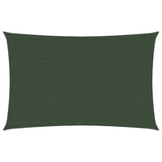 Vela ombreggiante/ombrellone 160 g/m² HDPE 2 x 4,5 m verde scuro 02_0009413