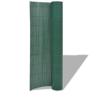 Recinzione da Giardino a Doppio Lato in PVC 90x300 cm Verde 43623