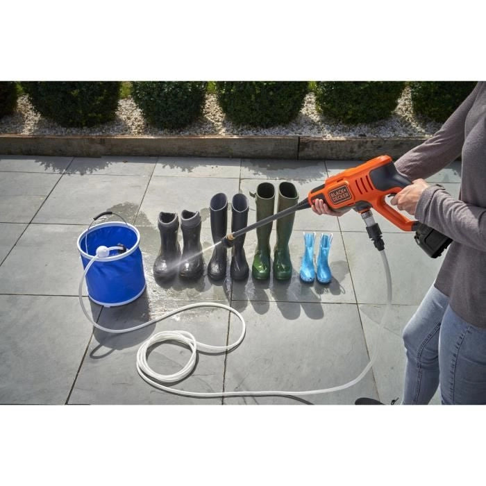 Idropulitrice BLACK + DECKER BCPC18B-XJ 18V LITHIUM a batteria 24 bar - Senza batteria