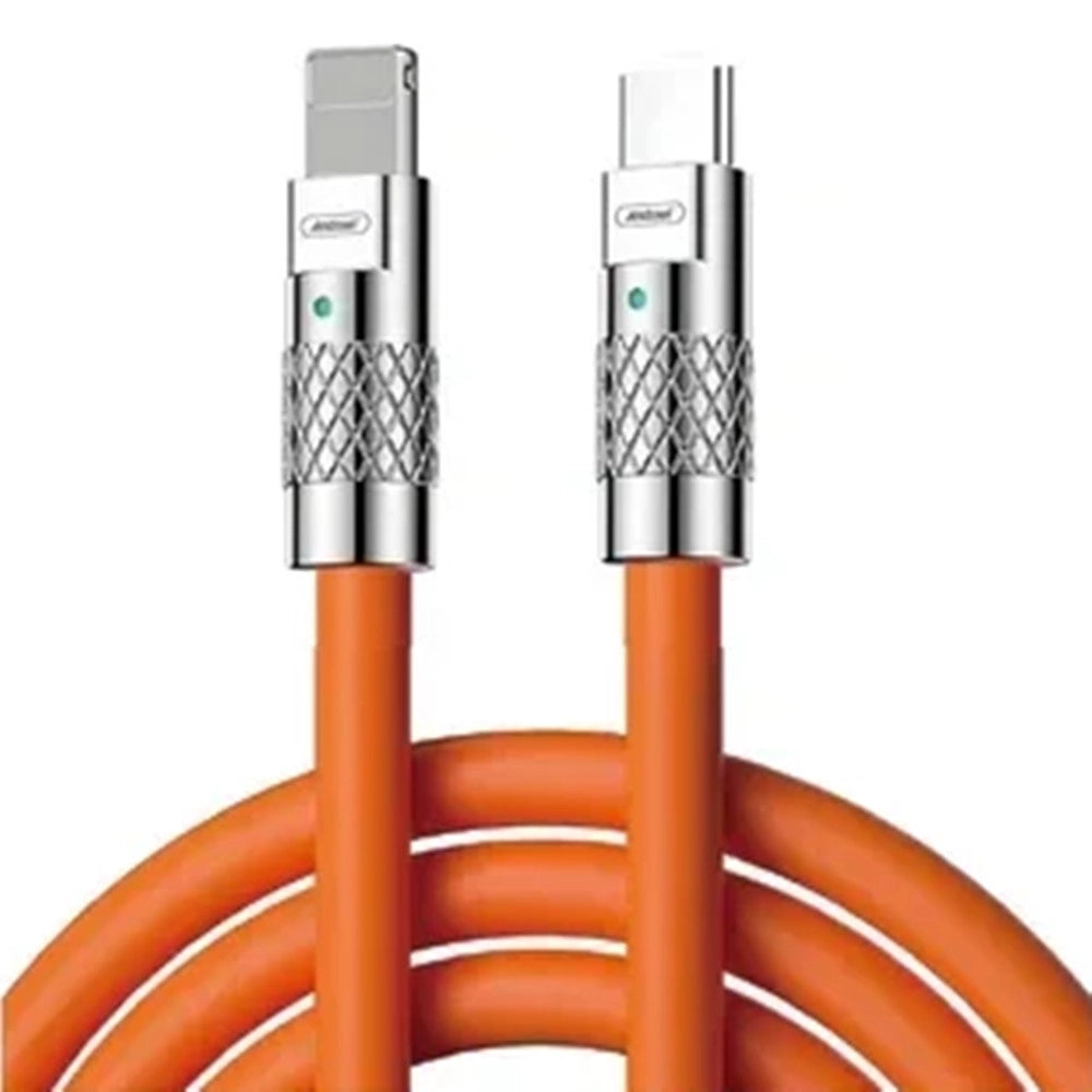 Trade Shop - Cavo Per Trasferimento Dati Ricarica Rapida Q-sj980 Da Type-c A Lightning 30w Da 1 Mt -