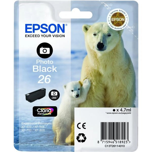 CARTUCCIA EPSON NERO-FOTO