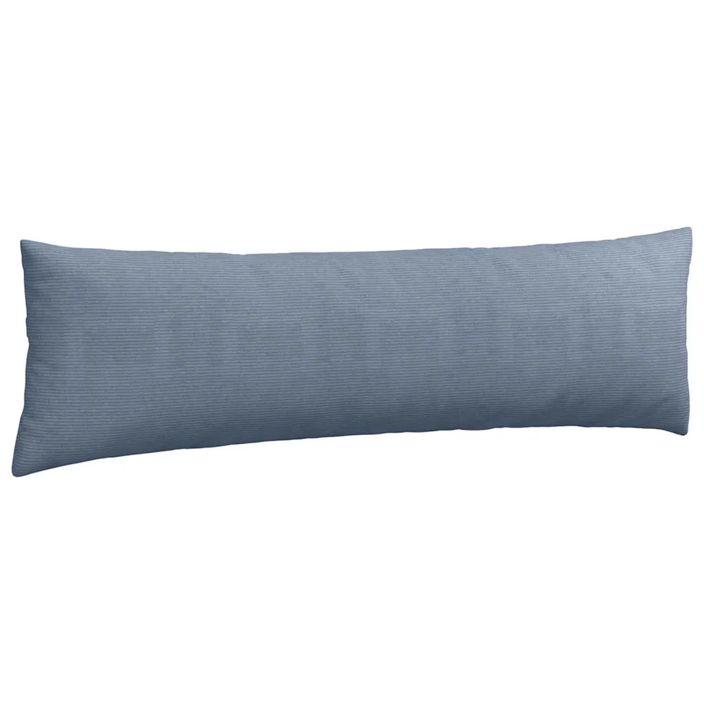 Cuscini da Divano 2 pz | Cuscini per sedie Blu 145 x 40 cm Tessuto in Cords