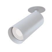 Maytoni lampada da soffitto moderna Focus 1 luce GU10 bianco metallo