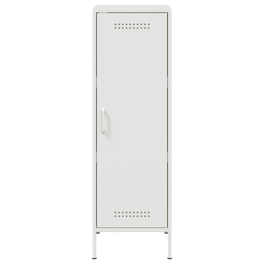 Credenza Bianca 36x39x113 cm in Acciaio
