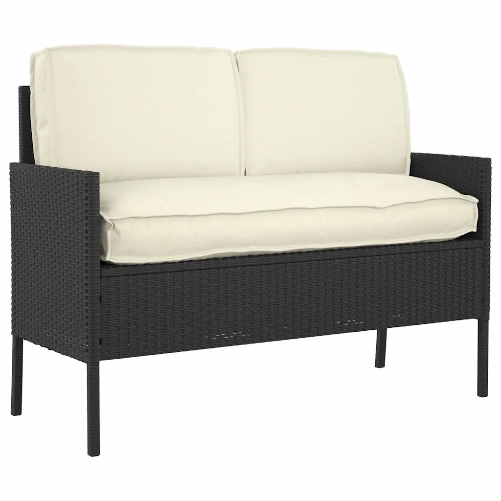 vidaXL Set di Cuscini per Pallet 3 pcs Crema 120 x 50 x 12 cm