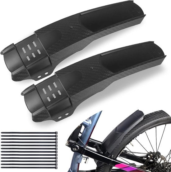 Set di pedane per bicicletta da corsa in MTB - Quick-Release - Universale - Adatto per biciclette da 20 a 26 pollici