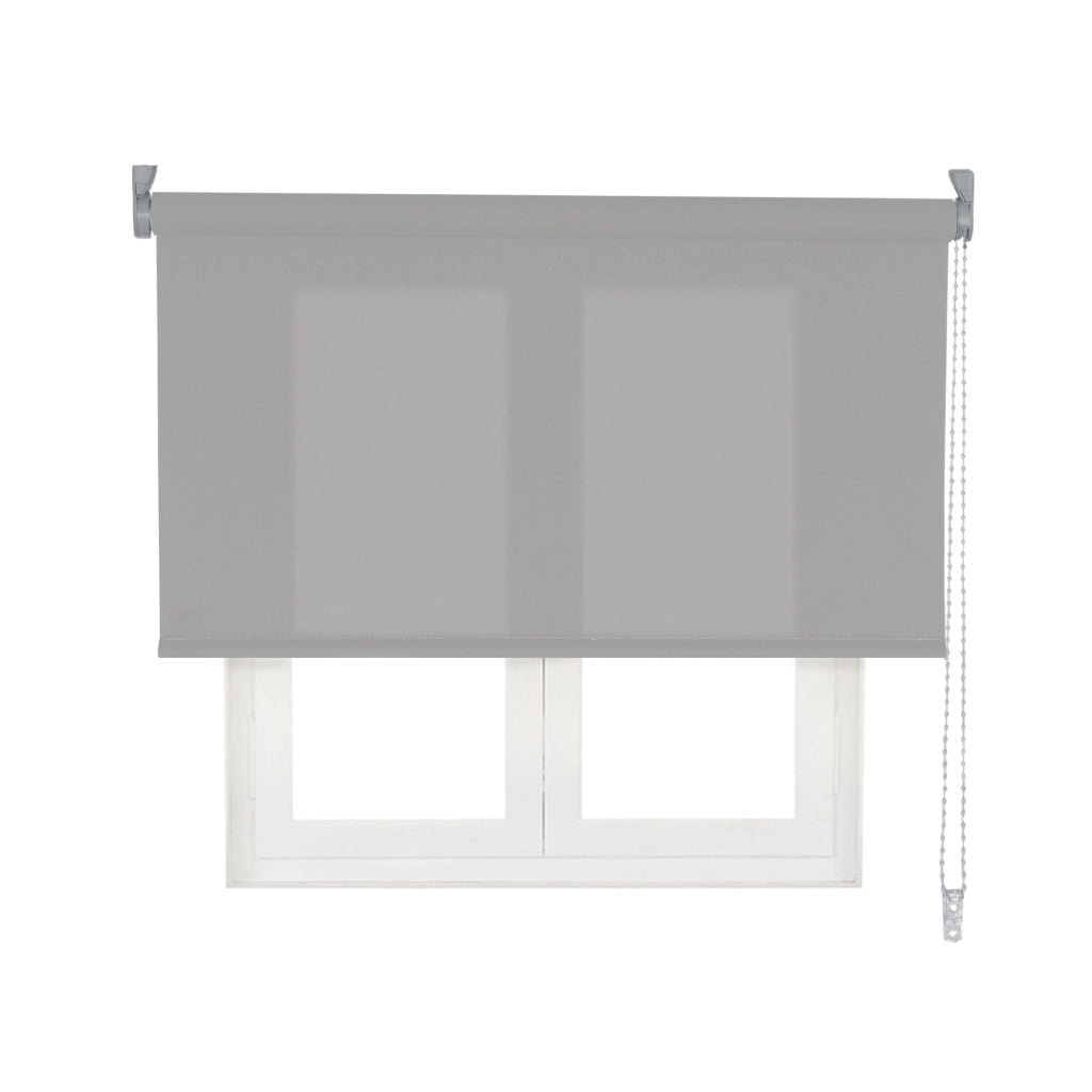 VIEWTEX Tenda a rullo traslucida L2000 Grigio 105 X 250cm - Made in Europe - 5 anni di garanzia