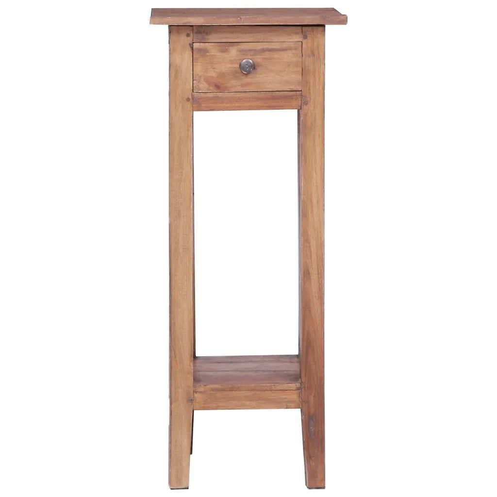 Piedistallo per Piante 30x30x67 cm in Legno Massello di Mogano 283923