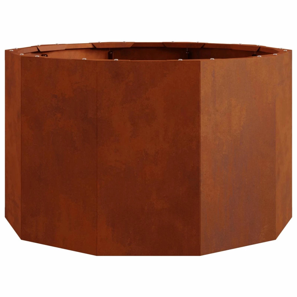 Fioriera | Cassetta per fiori | Vaso Ruggine 60 x 60 x 35 cm