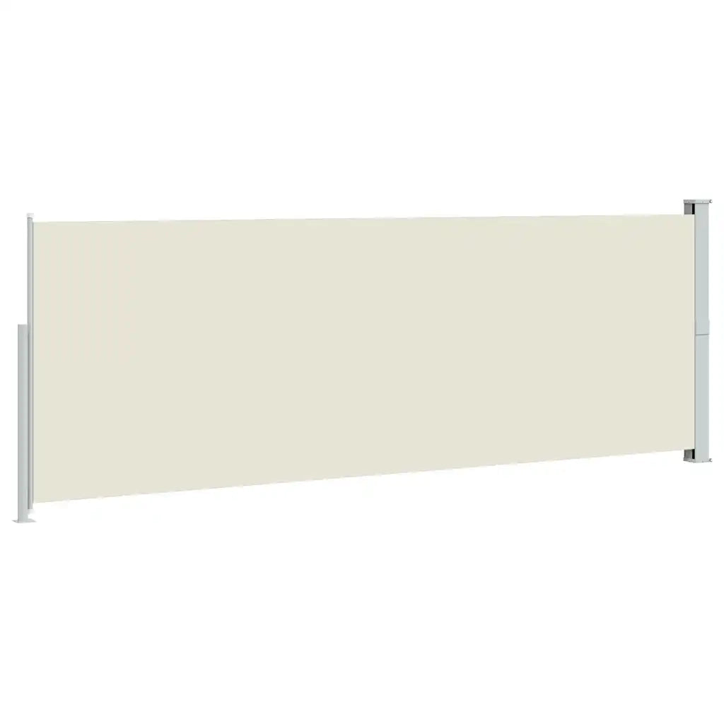 Tenda da Sole | Tenda parasole Laterale Retrattile 160 x 500 cm Crema