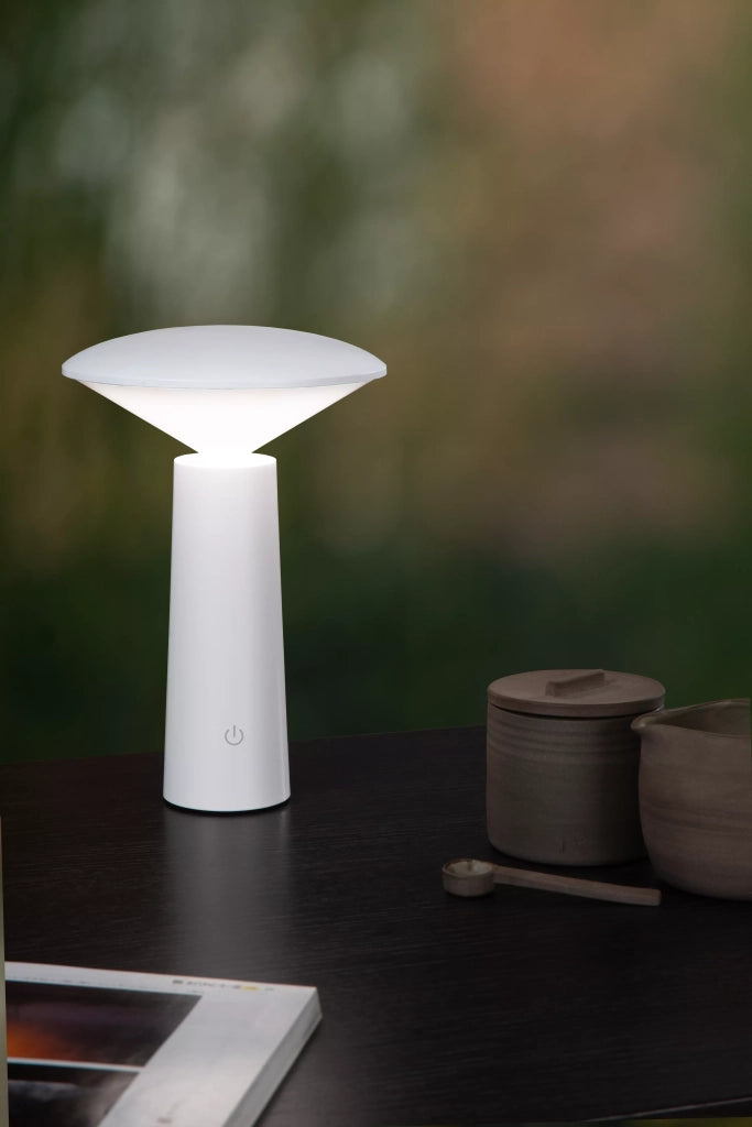 Lampada esterna LED 4W ricaricabile USB-C dimmer Lucide