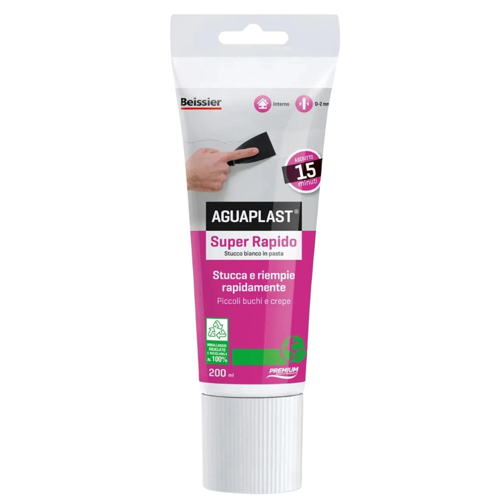 Aguaplast super rapido stucco bianco pronto all’uso 200 ml