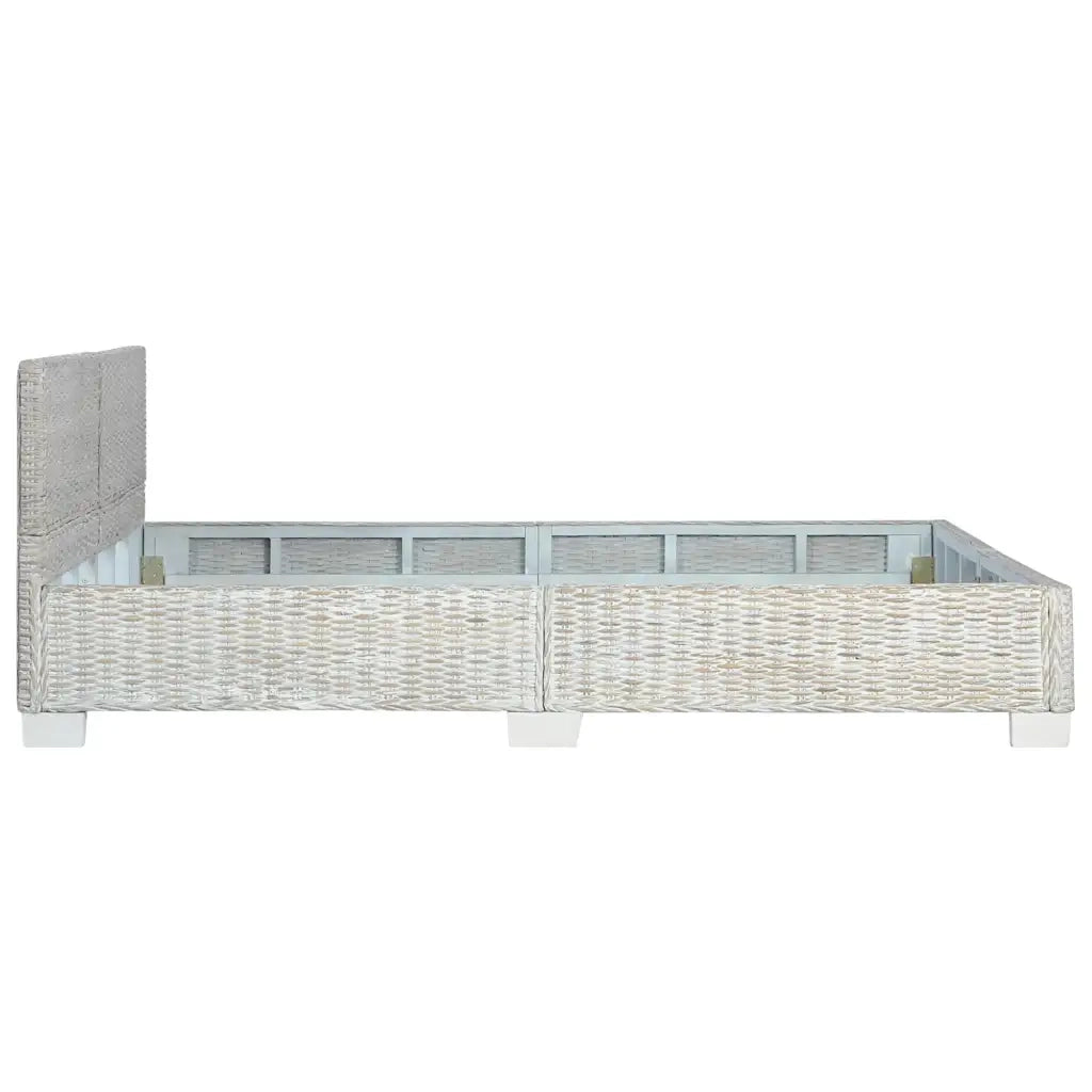 Giroletto Grigio in Rattan Naturale 160x200 cm cod mxl 59339