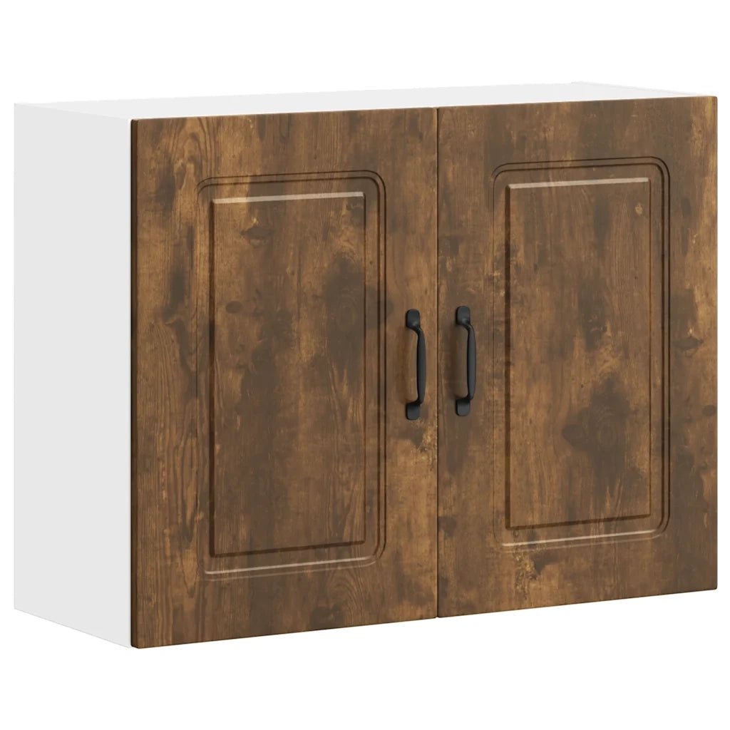 Pensile da Cucina Kalmar Rovere Fumo in Legno Multistrato 853592