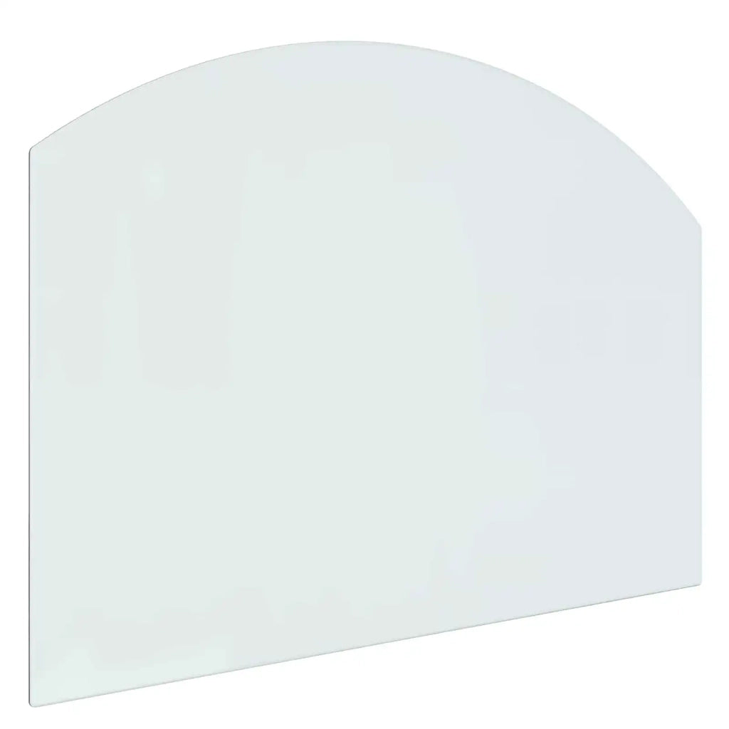 Piastra in vetro per camino Trasparente 80 x 60 cm Vetro 353875