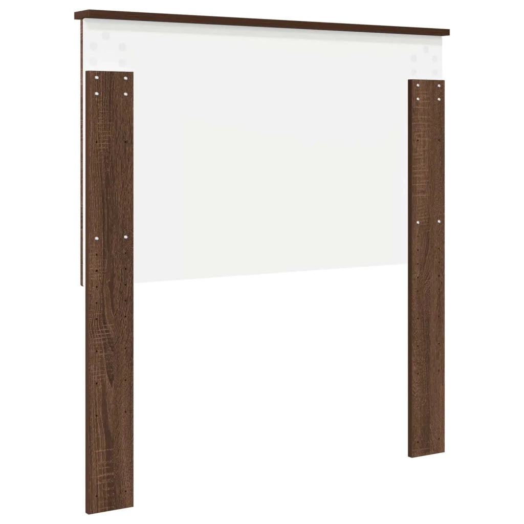 Testiera con testiera Rovere Marrone 90 cm Legno multistrato