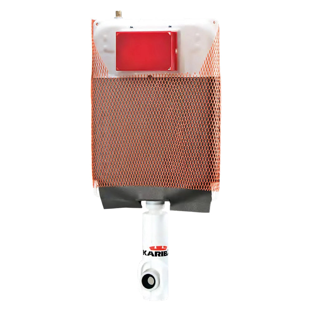CASSETTA DI SCARICO WC INCASSO 'MONOLITH 9.0' cm 45 x 7,5 x h.60,5 KARIBA