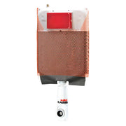 CASSETTA DI SCARICO WC INCASSO 'MONOLITH 9.0' cm 45 x 7,5 x h.60,5 KARIBA