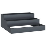Fioriere | Cassetta per fiori | Vaso da giardino Antracite 90 x 90 x 35 cm