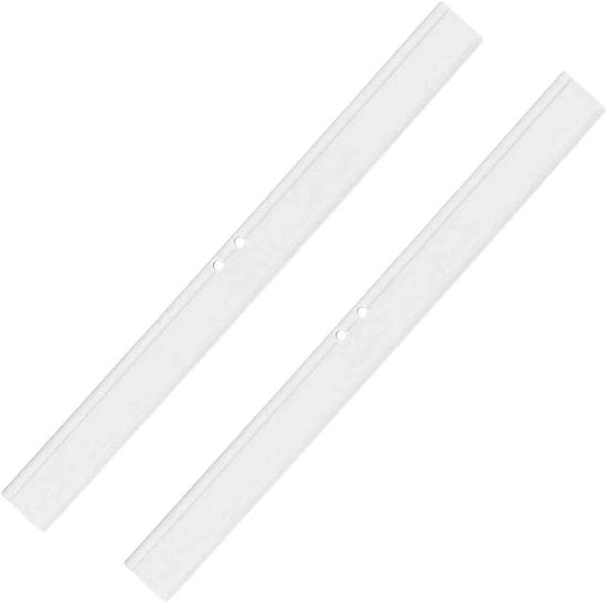 Lamiera di silicone per fissaggio - 2 pezzi - Bianco - 35 cm