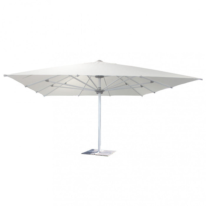 Ombrellone da Giardino Giove 5x5 m in Alluminio Bianco