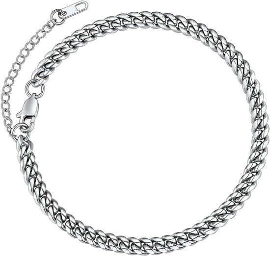 Collana per donna - Catena estiva per spiaggia unica 22 cm - Argento oro nero - Pendente massiccio con scatola regalo per compleanno San Valentino