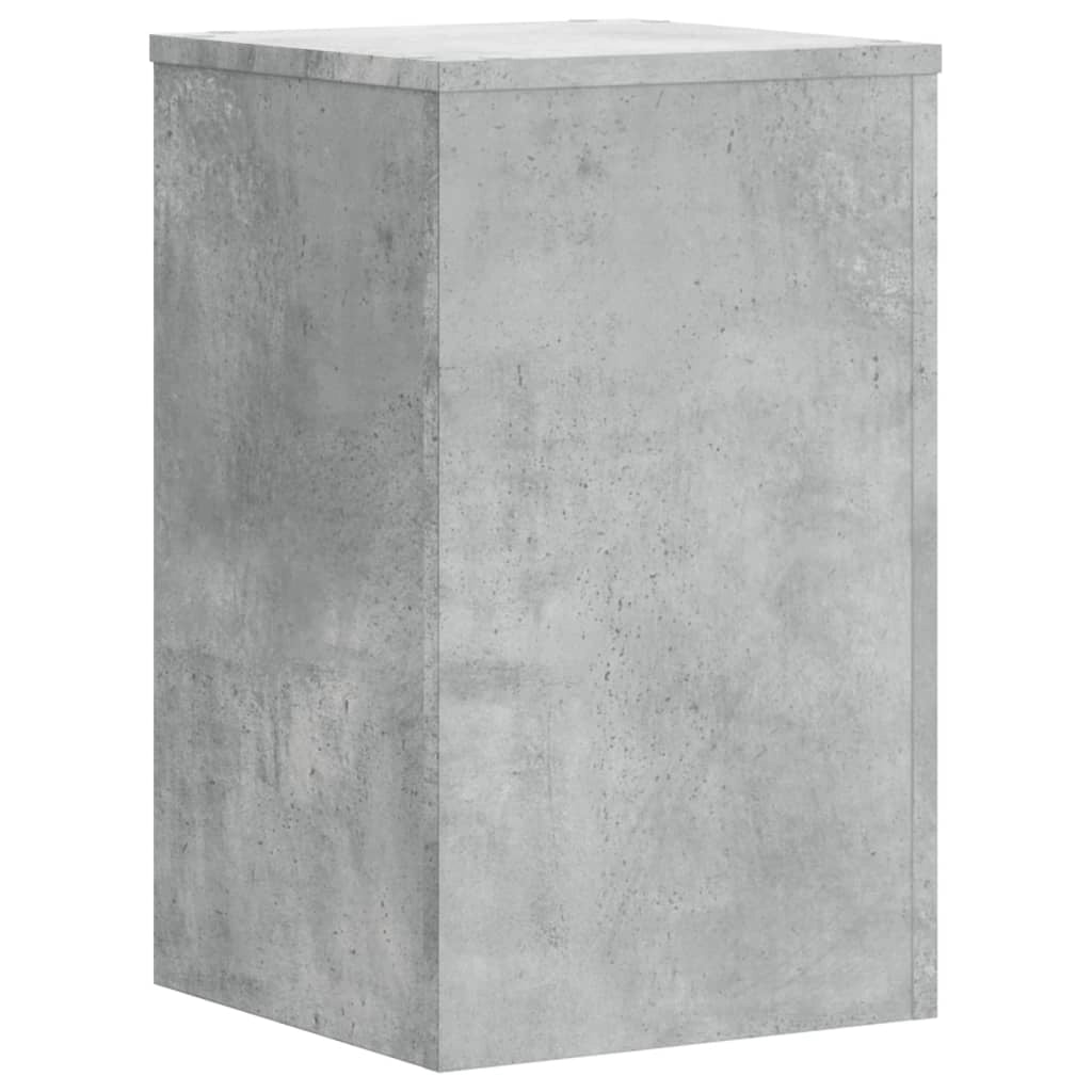 Portavasi mobili per fiori set da 2 legno ingegnerizzato grigio 02_0045337