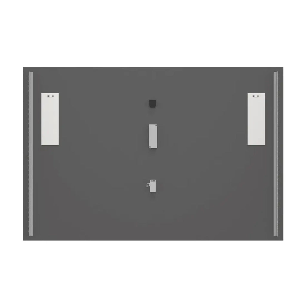Specchio Bagno LED Rettangolare 120x80 cm Design Moderno