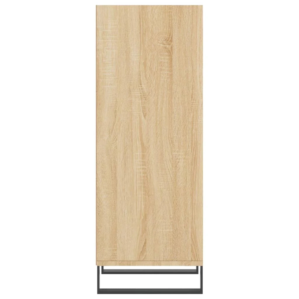 Buffet credenza cassettiera armadio mobile contenitore organizer cucina soggiorno rovere Sonoma 34,5 x 32,5 x 90 cm legno ingegnerizzato marrone 02_0031509
