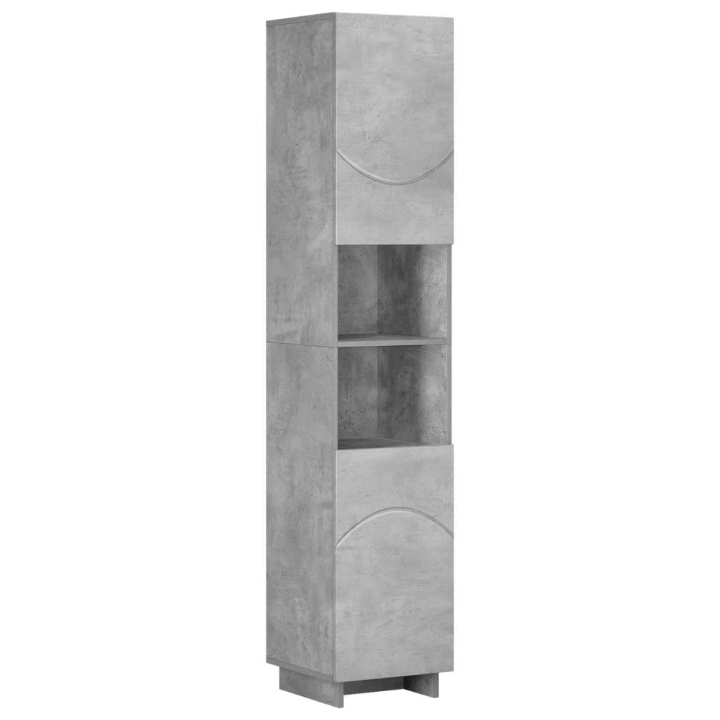 Mobile da bagno Grigio Cemento 36.5 x 38 x 180 cm 8011597