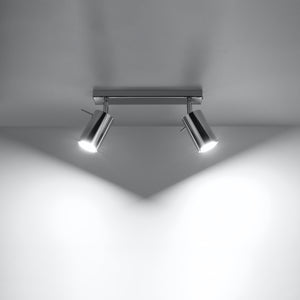 Lampada da soffitto RING 2 cromo