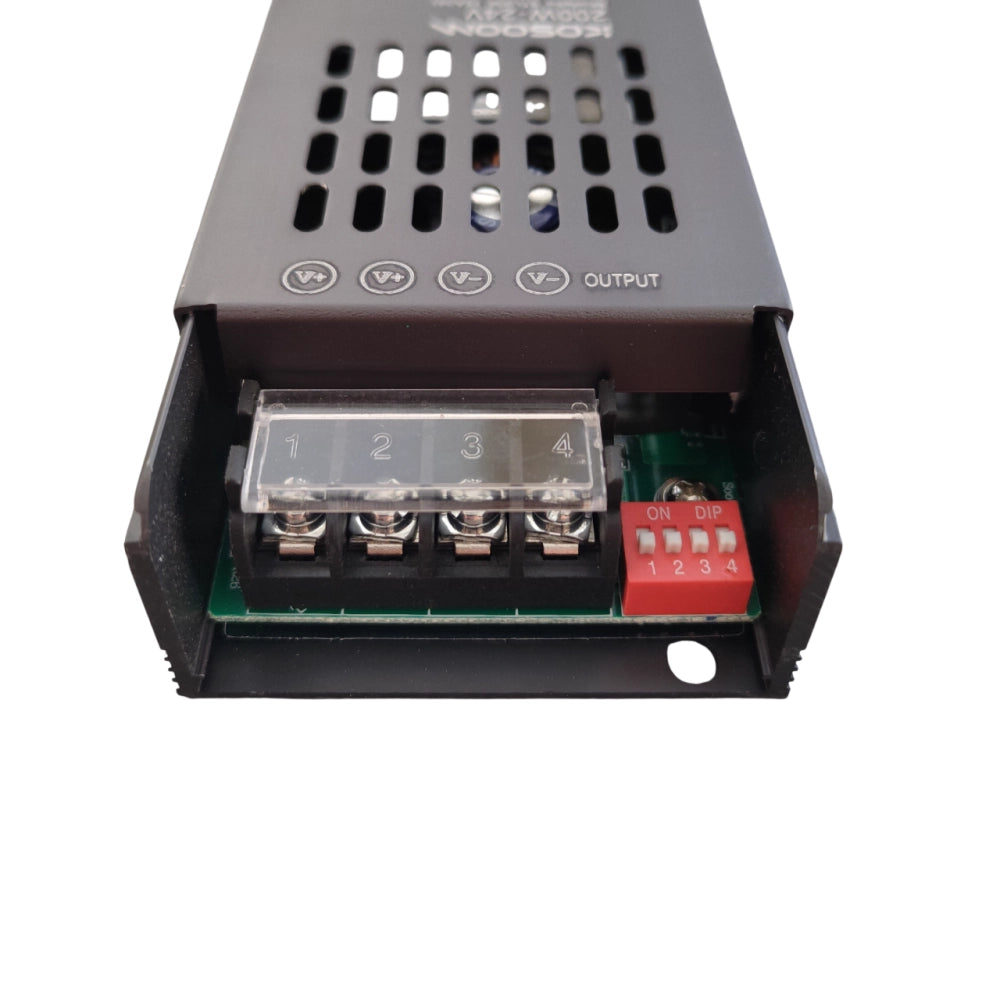 Alimentatore LED Dimmerabile 24V 200W Trasformatore ultra sottile per striscia LED Driver LED