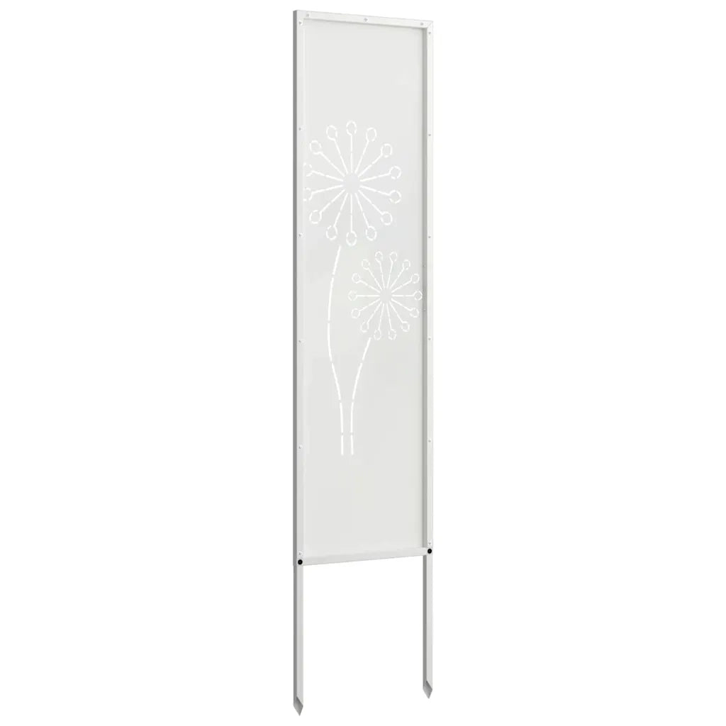 Schermo per privacy in giardino Traforo Bianco 32 x 140 cm CFW5325658