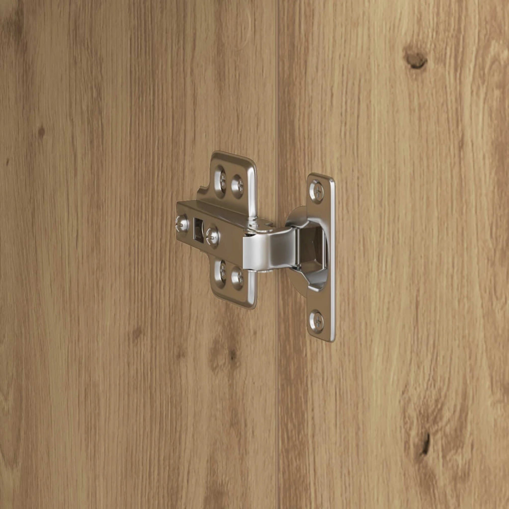 Credenza | Madia | Buffet da pranzo | Armadio da pranzo Rovere artigianale 31.5 x 32 x 122.5 cm