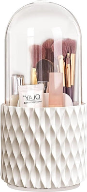 Organizzatore di Bellezza 360 ° per Trucco - Organizzatore per Comodino - Ripostiglio per Trucco - Casella Transparente