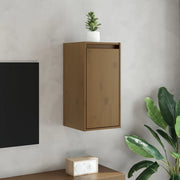 Pensile Marrone ambra 30x30x60 cm in Legno Massello di Pino 813491