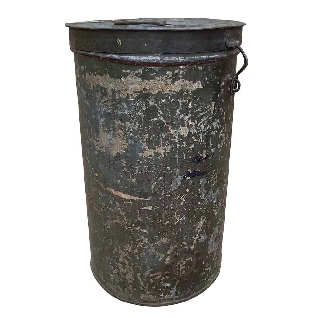 Baule in metallo artigianale 29x29x41h cm