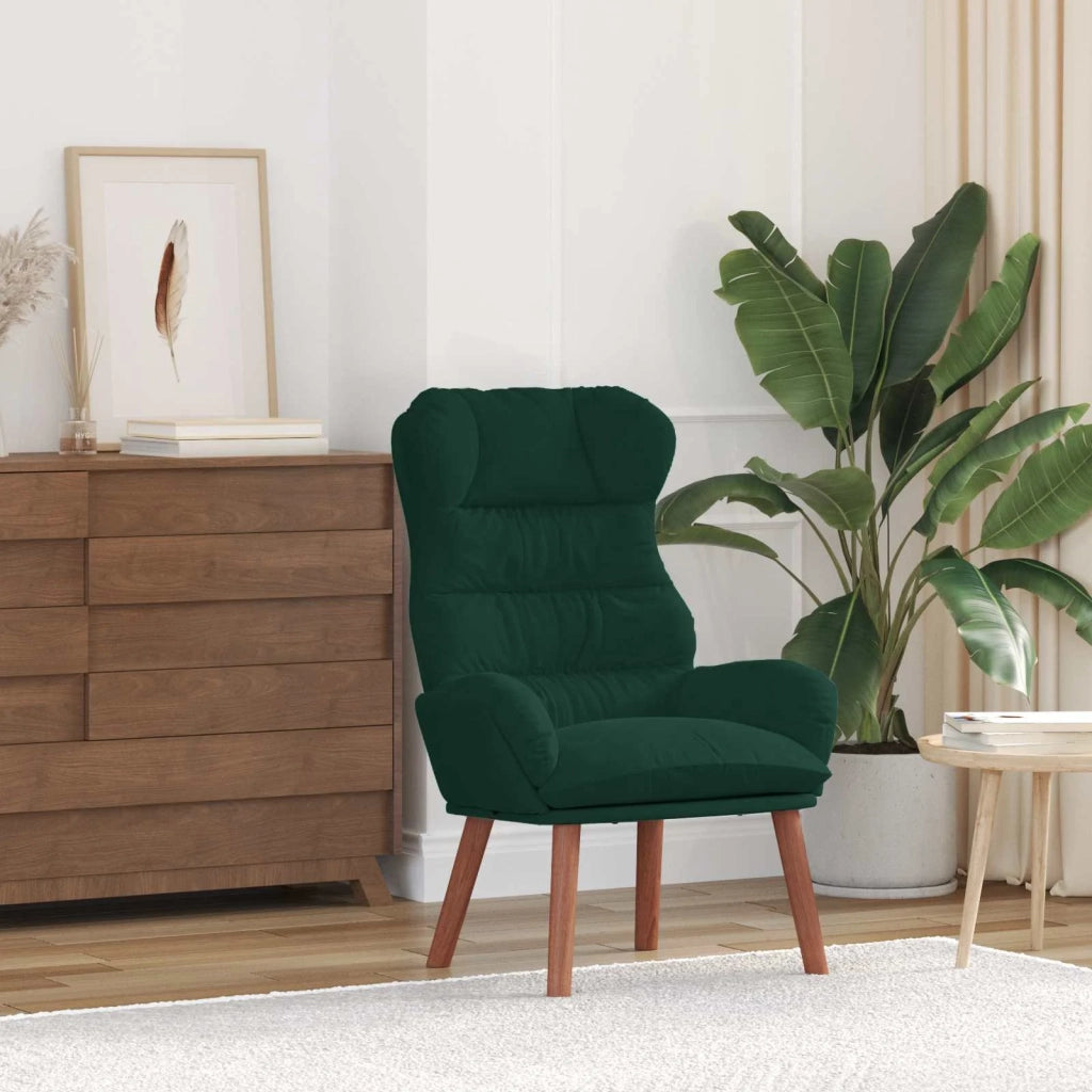 Divano Sedia-Poltrona Verde Scuro 69 x 74 x 93 cm Velluto 751748