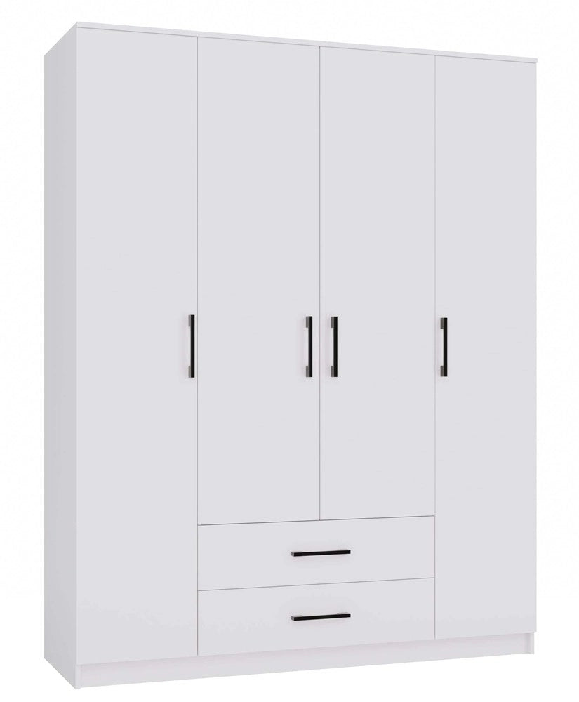 Armadio ROMANA 160 bianco BEZ lustra guardaroba