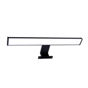 Applique bagno specchio LED 8W 4000K 40cm nero IP44