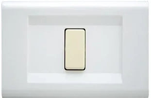 Placca Click 1F Bianco FEB 2581/WH