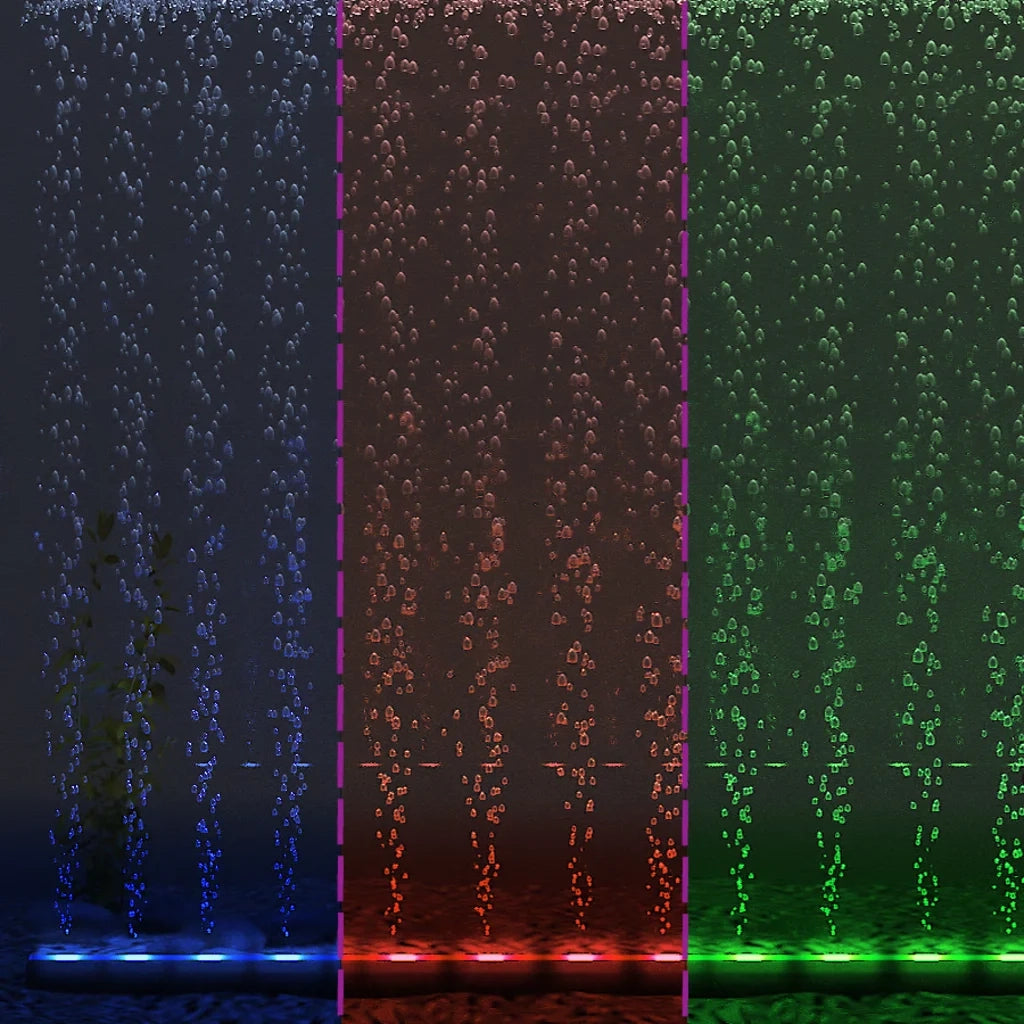 Luce a LED per Acquario con Bolle RGB 71 cm CFW4766076