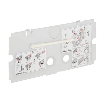 PLACCA DI PROTEZIONE PER CASSETTE TWINLINE- GEBERIT- pezzi 1