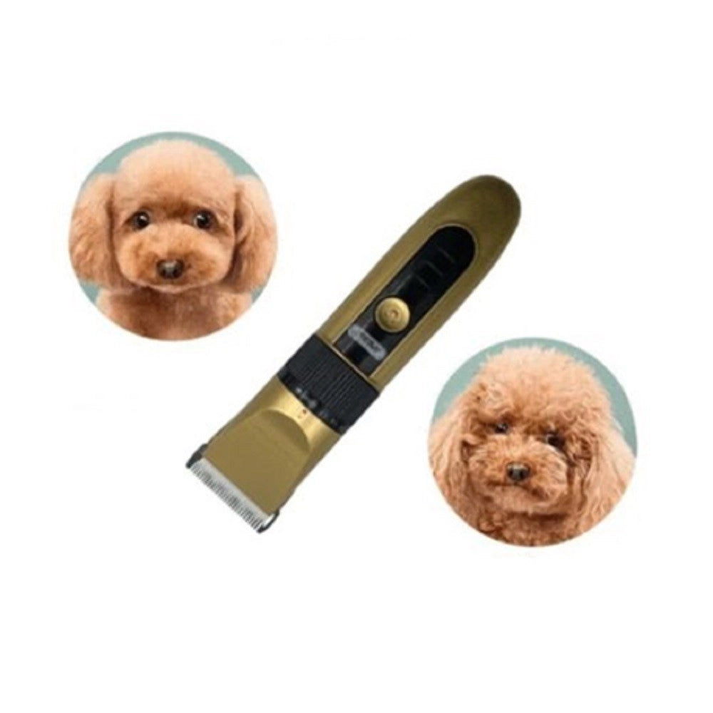 Trade Shop - Rasoio Elettrico Trimmer Tosatrice Per Cani Animali Domestici 4 Pettini Q-t137 -