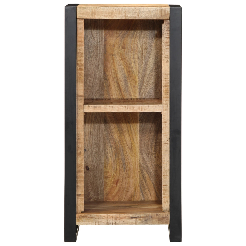 Mobiletto da notte 40x30x80 cm Legno massello di mango