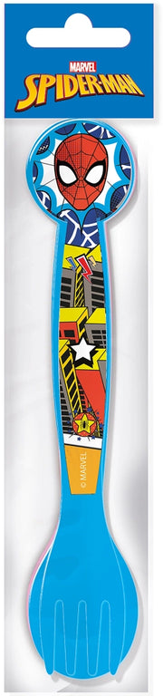 Set 2 posate in plastica Spiderman Marvel
