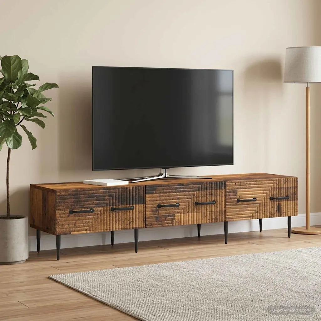 Mobile TV Legno antico 147 x 34,5 x 30 cm Legno ingegnerizzato 894943