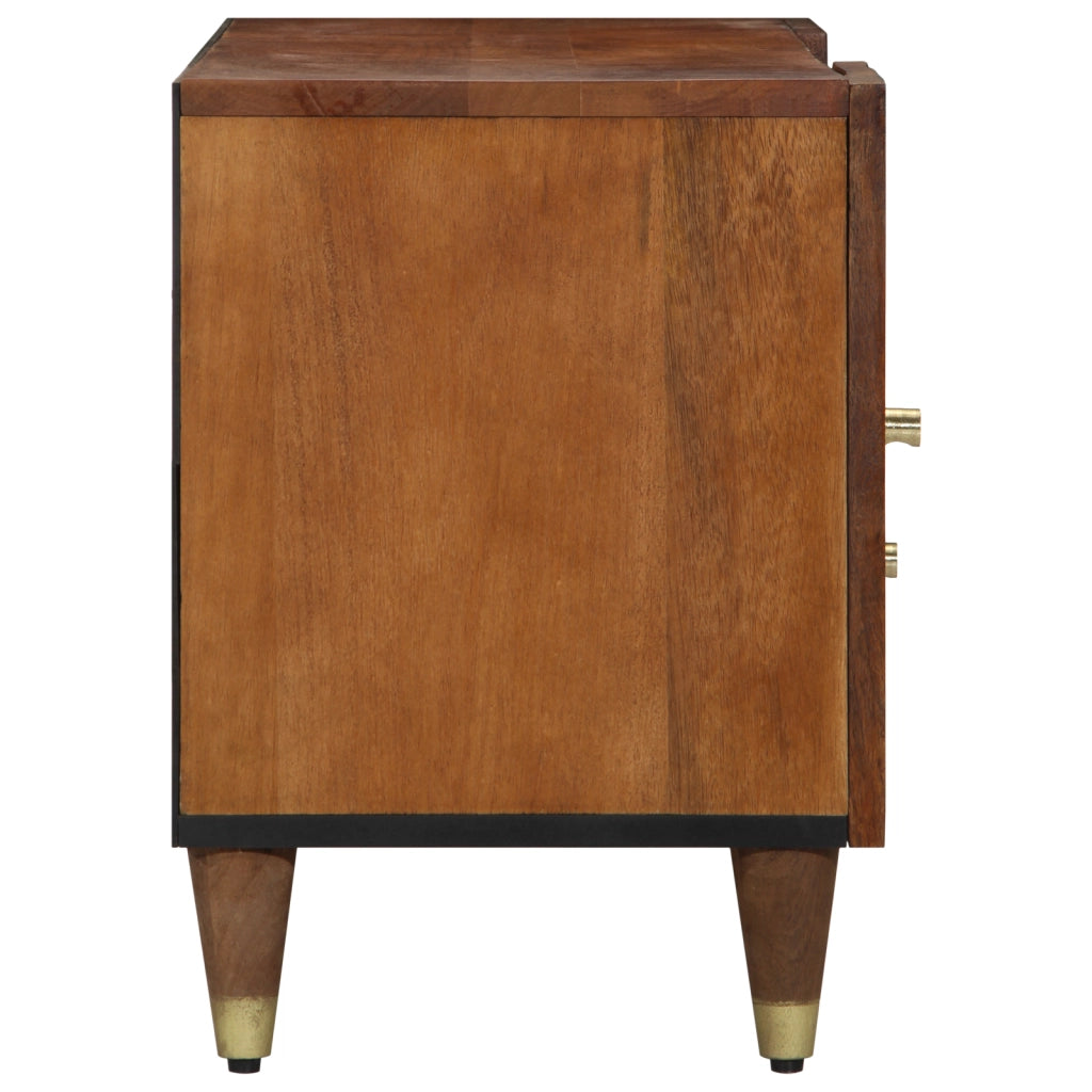 Mobile TV 105x33x46 cm in legno massello di mango