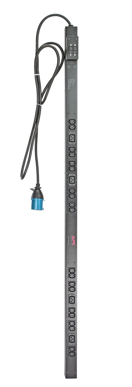 Apc rack pdu. basic. zero u. 32a. 230v. (20)c13 & (4)c19 unità di distribuzione dell'energia (pdu) 24 presa(e) ac 0u nero - AP7553
